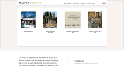 Desktop Screenshot of magnusedizioni.it